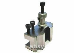 Quick Change T37 Tool Post Set+ 4 Holders Lathe 90-115 MM Center Height