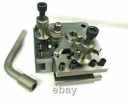 Quick Change T37 Tool Post Set+ 4 Holders-myford & Lathe 90-115 MM Center Height
