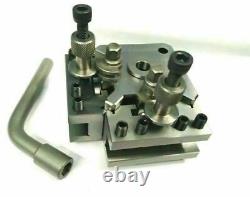 Quick Change T37 Tool Post Set+ 4 Holders-myford & Lathe 90-115 MM Centre Height
