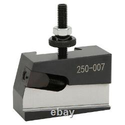 Quick-Change Tool Post Set Wedge Type #45 Steel Mini Lathe Accessories 250-000