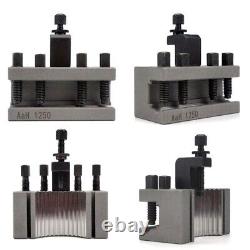 Quick Change Tool Post With 5pcs Holders 40 Position for Swing 120-220mm Lathe