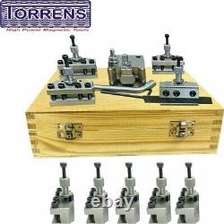Quick Change Toolpost Set 10 Pieces set T37 Myford ML7 Wooden Box for lathe