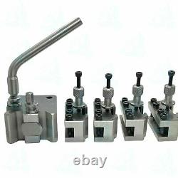 Quick Change Toolpost Set 13 Pcs Set T37 ML7 Lathe center height 90-115 G. I