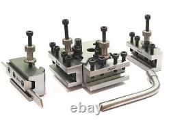 Quick change T37 tool post set for & similar lathe 90-115mm center height
