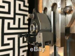 Quick change tool post for watchmaker lathe schaublin 70 1Xpost 6Xholder