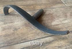 RARE S-Shaped Bowl Tool Rest 1 Post for Delta Rockwell Lathe MADE IN USA