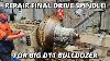 Repairing Final Drive Spindle For Big D11 Bulldozer Machining U0026 Drilling
