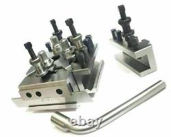 S2 / T2 Quick Change Tool Post Dickson Set for Colchester & Harrison Lathes