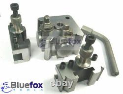 Superb Quality T51 3pc Quick Change Toolpost For Myford Lathe 2 Standard Holder