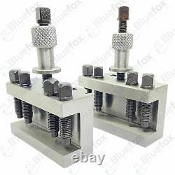 T1 HOLDER 25MM CAPACITY QUICKCHANGE TOOLPOST T63 FOR BOXFORD LATHES 5Pc