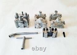 T2 Quick Change Tool Post Set 5 Holders Dixon Type Lathe 26mm