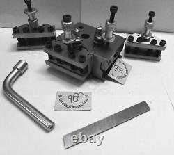 T37 Quick Change Tool Holder for my ford Lathe ML7 Holder Set of 5 pc +Spanner