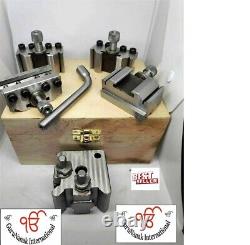 T37 Quick Change Tool Post Set 37mm Suitable For Myford / Super 7 5PC Set
