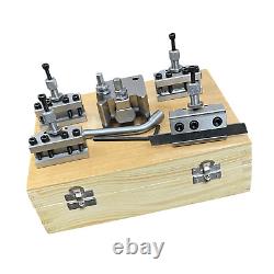 T37 Quick Change Tool Post Set For ML7 Wooden Box Set 5 Pieces