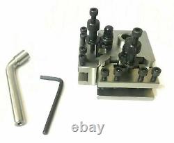 T37 Quick Change Tool post with 3 Holders Myford & Lathe 90-115 mm Center Height