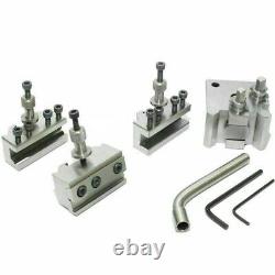 T37 Quick Change Tool post with 3 Holders Myford & Lathe 90-115 mm Center Height