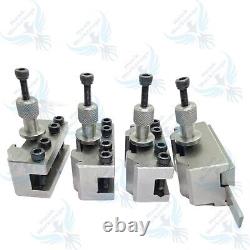 T37 Quick Change ToolPost 5 Pcs set MIFORD Lathe, ML7, Super 7 QCTP Tool Post