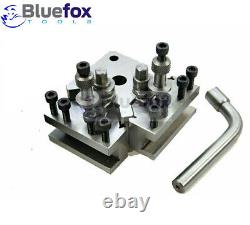 T37 Quick Change Toolpost 4 Pc For Myford Lathe Bluefox