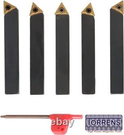 T37 Quick-Change Toolpost Miford & Indexable Carbide Insert lathe tool 12mm set