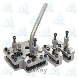 T37 Quick Change Toolpost Set Including 4 Holders-myford & Lathe