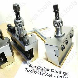 T63 Quick Change Tool Post Set Colchester Bantam 20mm Capacity Anchor
