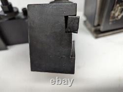 Used Enco 1740 Tool Post & (3) Holders for 14 to 20 Lathe, CA