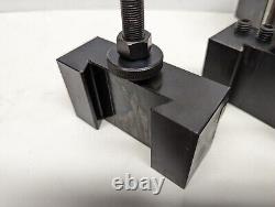 Used Enco 1740 Tool Post & (3) Holders for 14 to 20 Lathe, CA