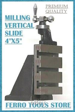 Vertical Milling Slide 100 x 125 MM Fixed Base 4 x 5 Lathe Toolpost Series