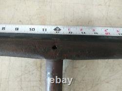 Vintage Antique Wood Lathe 24 Inch Tool Rest 1.19 Dia. Post Height 5 1/2