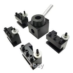 Wedge Type Quick Change Tool Post Holder Set for WM180V/ WM210V Lathe 0.59