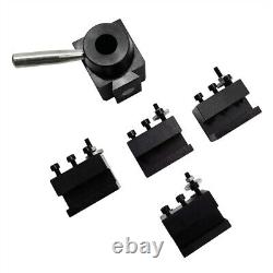 Wedge Type Quick Change Tool Post Holder Set for WM180V/ WM210V Lathe 0.59