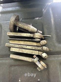 Williams / Armstrong Metal Lathe Lantern Tool Post & Holder Machinist Lot