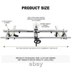 Woodworking Lathe Profiling Bracket Profile Frame Armrest Lathe Tool Post Guide